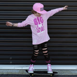 *Awareness Big or Small Tee or LS, Lt.Pink (Infant, Toddler, Youth, Adult)