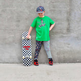 Skelly Xmas Skater Tee, GREEN (Infant, Toddler, Youth, Adult)