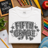 Fifth Grade Composition BOW Tee (Multiple Options)