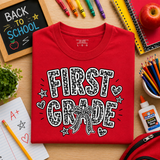 FIRST GRADE Composition BOW Tee (Multiple Options)