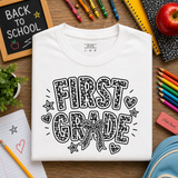 FIRST GRADE Composition BOW Tee (Multiple Options)