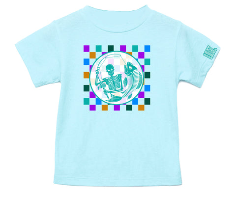 Here Fishy Fishy Tee, Lt.Blue (Infant, Toddler, Youth, Adult)