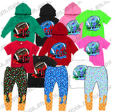 Football Drippy (Hoodies, Tees & Long Sleeves)