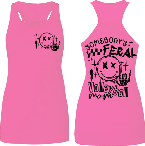 Feral Volleyball Tank, (Multiple Colors)