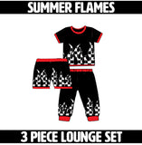 *PREORDER* (BAMBOO) JORDAN3 Lounge Set, Flame Checkers
