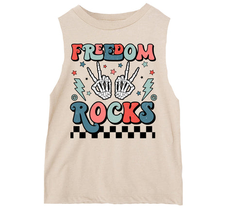 Freedom Rocks Tank, Natural (Infant, Toddler, Youth, Adult)