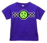 Frowney Checks Tees, Multiple Colors