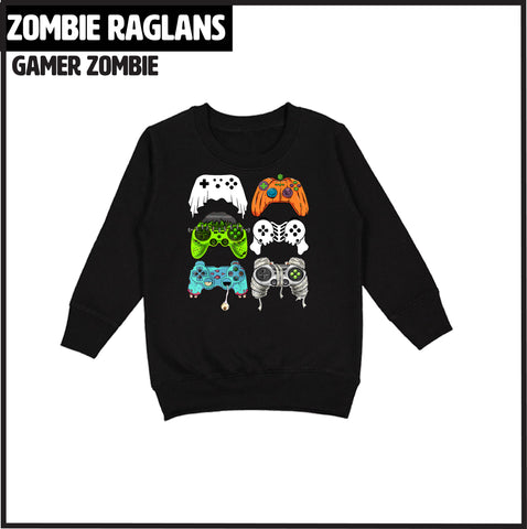 Gamer Crew Sweatshirt, Black