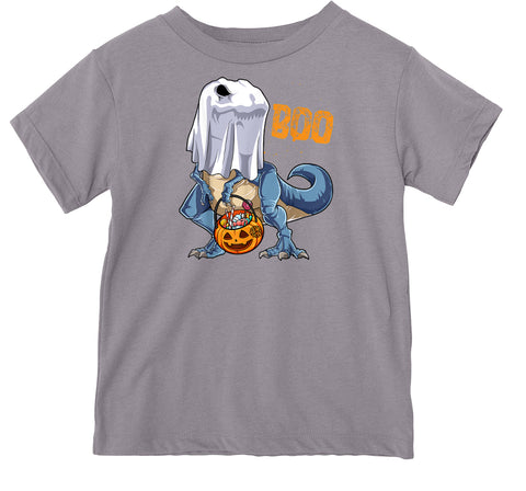 Ghost Dino Tee,  Smoke (Infant, Toddler, Youth, Adult)