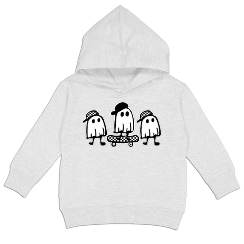 Ghost Group  Hoodie, White (Toddler, Youth, Adult)