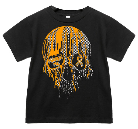Gold Drip Skull Tee or LS (Infant, Toddler, Youth, Adult)