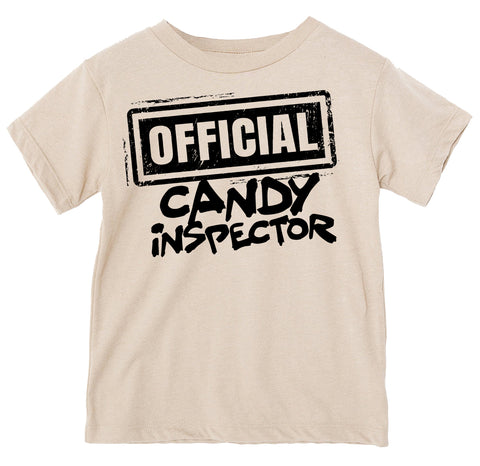 Official Candy Tester Tee,  Natural (Infant, Toddler, Youth, Adult)