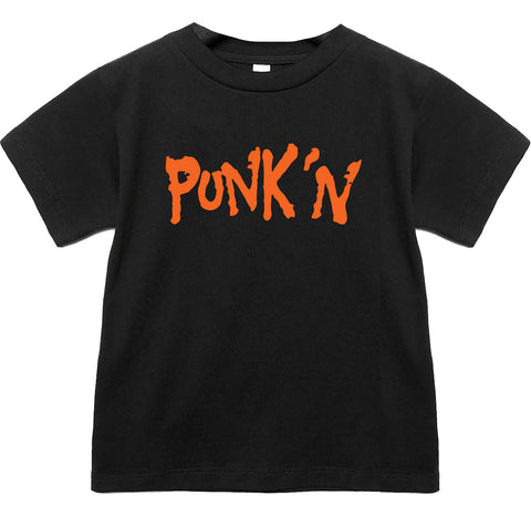 Punk'N Tee,  Black (Infant, Toddler, Youth, Adult)