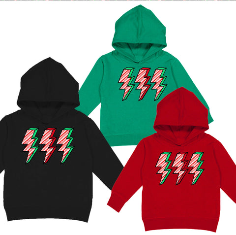 Candy Bolts Hoodie, (Baby, Kids, Adult)