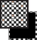 *PREORDER*  (Bamboo) Reversible Blanky, Halloween Checks
