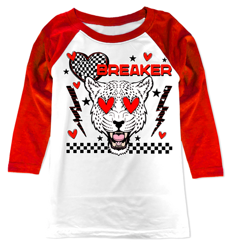 TIGER Love Raglan,W/R (Toddler, Youth, Adult)