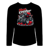 Heart Crusher MONSTER TRUCK  Long Sleeve or Tees