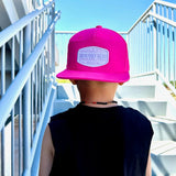 NEON Pink Snapback, W/W Patch (Infant/toddler, Child)