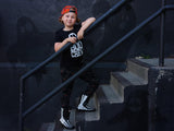 Boo Crew Tee, Black (Infant, Toddler, Youth, Adult)