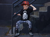 Boo Crew Tee, Black (Infant, Toddler, Youth, Adult)