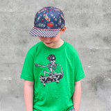 Skelly Xmas Skater Tee, GREEN (Infant, Toddler, Youth, Adult)