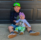 MTO-McKenna Leggings, Lucky Diamonds