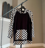 (BAMBOO) Black/Checkerboard RYDER Hoodie