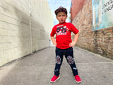 Crusher Tee, Red (Infant, Toddler, Youth, Adult)