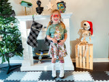 MTO-Retro Holiday Skater Skirt (Infant, Toddler, Youth)