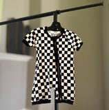 (BAMBOO)  Checkerboard SAWYER Zippy (Infant)