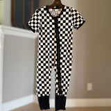(BAMBOO)  Checkerboard LUCAS Zippy (Toddler,Youth)