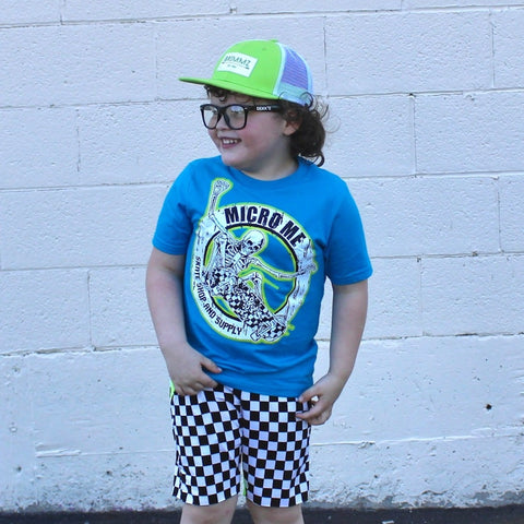 SK8 Supply  Tee, N.Blue  (Infant, Toddler, Youth, Adult)