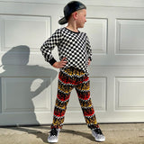 (BAMBOO)  Flames KASH Lounge Set (Youth)