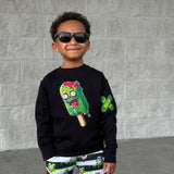 ZOMBIESICLE Crew Sweatshirt, Black