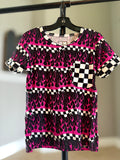 (BAMBOO) Pink Flames PARKER Pocket T (Toddler, Youth)