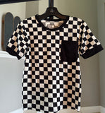 (BAMBOO) Checkerboard PARKER Pocket T (Toddler, Youth)