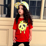 *Lemon Drip Tee, Red (Infant, Toddler, Youth, Adult)