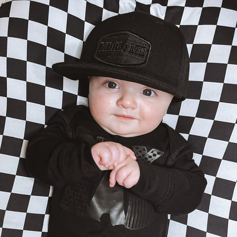 Blackout Patch Snapback, Flat Brim, Infant