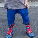 MTO-Asher Harem Short, Royal/Checks