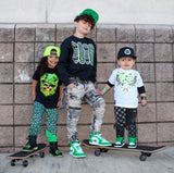 MTO-STP Clover Checks Joggers, (3 color options)