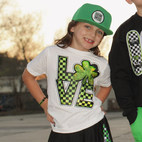 STP Love Clover  Tee, White