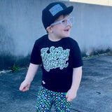 STP Feeling Lucky Tee, Black (Infant to Adult)