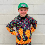 (MILK SILK) Ice Cream Drips HOODIES, Black