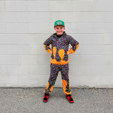 (MILK SILK) Ice Cream Drips JOGGERS, Black