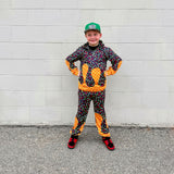 (MILK SILK) Ice Cream Drips JOGGERS, Black