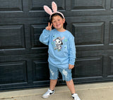 Skater Bunny Bolts Long Sleeve, (Multiple Options)