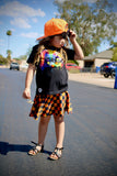 MTO- ARTIE Skater Skirt, Neon Ombre Checks (Mulitiple Options)