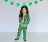 ARROW Long Zippy, Green Clover Checks