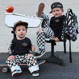 CHECK/LEATHER BRIM w/Leather Patch Lidz (Infant, Toddler, Kids)
