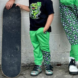 MTO-STP Clover Checks Joggers, (3 color options)